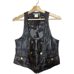 Vintage Marciano Leather Vest